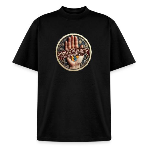 Dad Tax Collector Medallion T Shirt - Heavyweight Washed Unisex T-Shirt