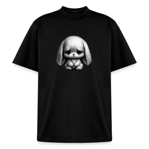 Sad Puppy Meme with Puppy Standing - Heavyweight Washed Unisex T-Shirt