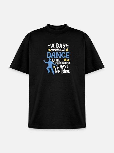Dance Dancer Dancing - Unisex Garment Dyed T-Shirt - black