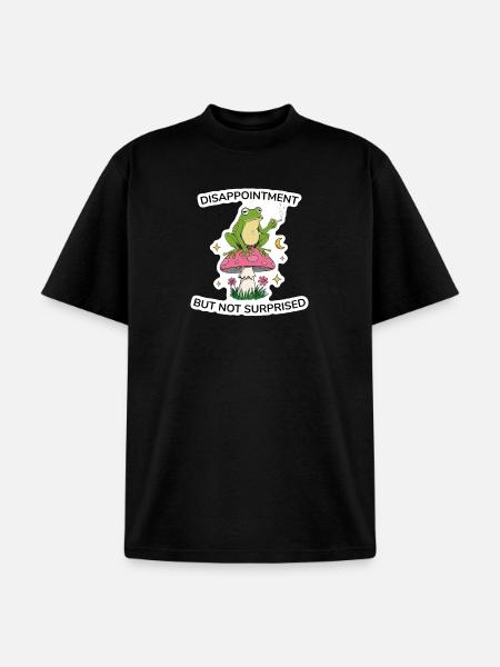 Disappointment But Not Surprised - Unisex Garment Dyed T-Shirt - black