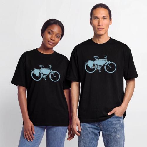 swiss_army_bike_bw - Unisex Garment Dyed T-Shirt