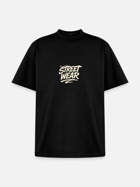 No Unique Design - Unisex Garment Dyed T-Shirt - black