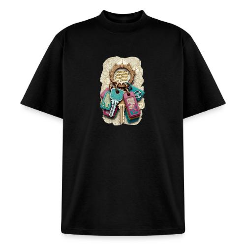 Minivan Commander T Shirt, Chauffeur of Chaos Mug - Heavyweight Washed Unisex T-Shirt