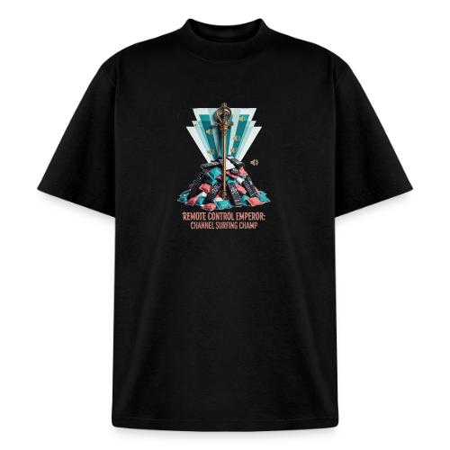 Remote Control Emperor T Shirt - Heavyweight Washed Unisex T-Shirt