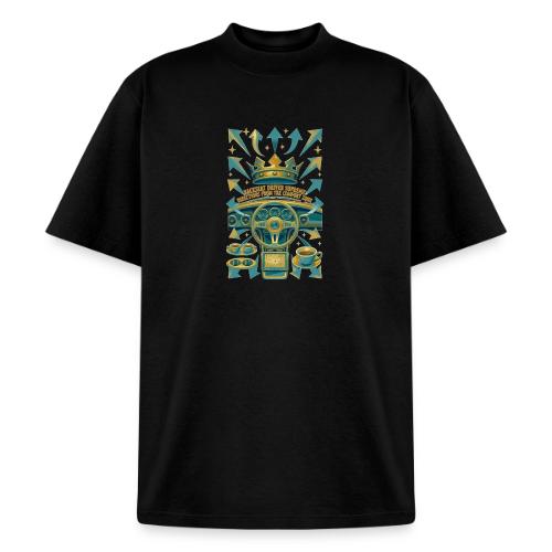 Backseat Driver T Shirt, Funny Dad Gift - Heavyweight Washed Unisex T-Shirt