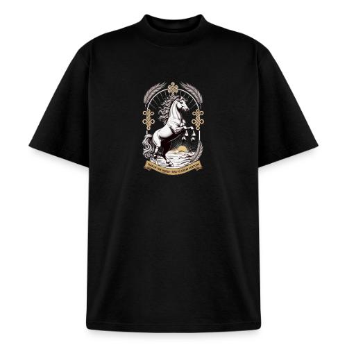 Year of the Horse Rearing T Shirt, Lunar New Year - Heavyweight Washed Unisex T-Shirt