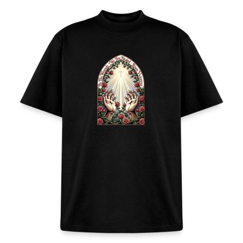 Easter By His Wounds Healed T Shirt, Renewal Gift - Heavyweight Washed Unisex T-Shirt