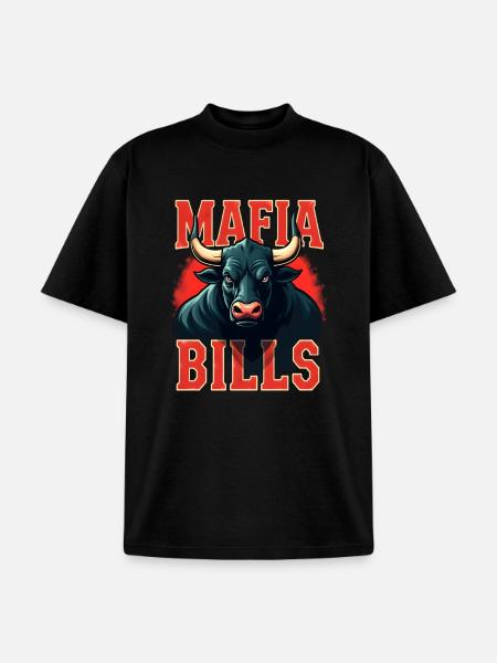 Mafia Bills - Unisex Garment Dyed T-Shirt - black