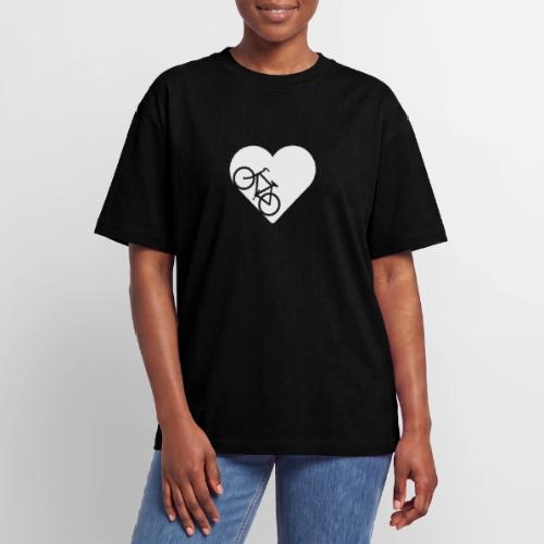 Bike in heart - Unisex Garment Dyed T-Shirt