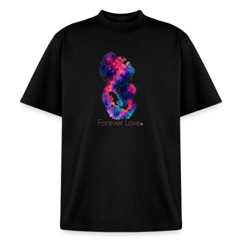 Forever Love-Vibrant Watercolor Mother-Child - Heavyweight Washed Unisex T-Shirt