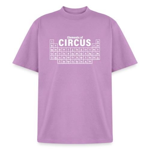 Periodic Table of Circus - Heavyweight Washed Unisex T-Shirt