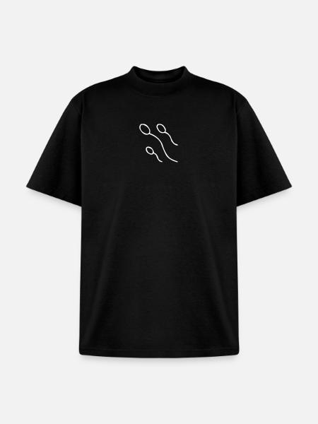 Sperm Cells - Unisex Garment Dyed T-Shirt - black
