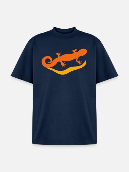 salamander - Unisex Garment Dyed T-Shirt - navy