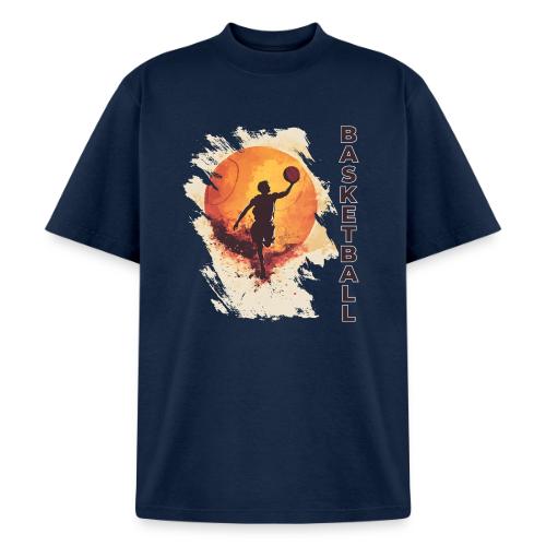 Basketball Stride - Heavyweight Washed Unisex T-Shirt