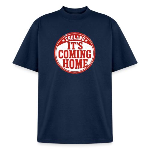 England Soccer Watch Party Shirt —It's Coming Home - Heavyweight Washed Unisex T-Shirt