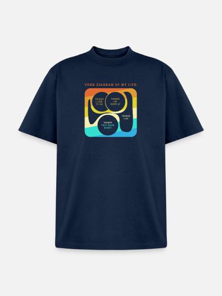 Internet Humor Money Meme - Unisex Garment Dyed T-Shirt - navy