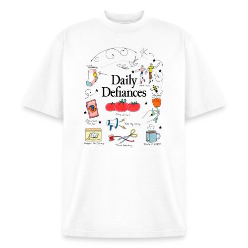 Daily Defiances - Heavyweight Washed Unisex T-Shirt