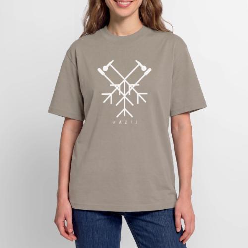 Pazij White Logo - Unisex Garment Dyed T-Shirt