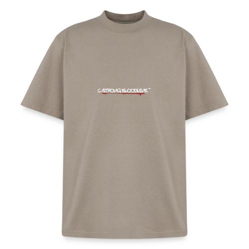 C.Strong Bloodline Logo (White) - Heavyweight Washed Unisex T-Shirt