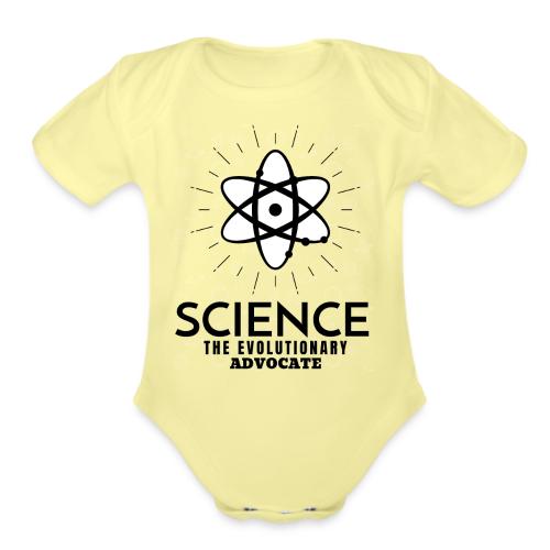 Science The Evolutionary Advocate - Organic Short Sleeve Baby Bodysuit