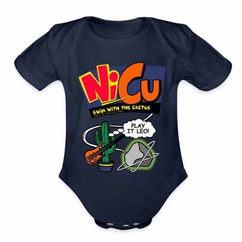 NiCU - Organic Short Sleeve Baby Bodysuit