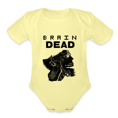 braindead - Organic Short Sleeve Baby Bodysuit