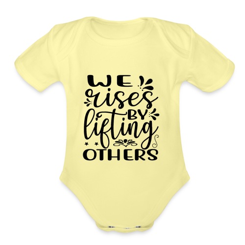 Lift Others - Organic Short Sleeve Baby Bodysuit