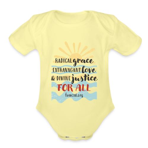 Beachy FUMCSD - Organic Short Sleeve Baby Bodysuit