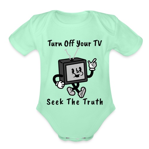 Seek the Truth - Organic Short Sleeve Baby Bodysuit
