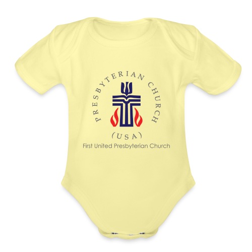 PCUSA First United Presbyterian Church - Organic Short Sleeve Baby Bodysuit
