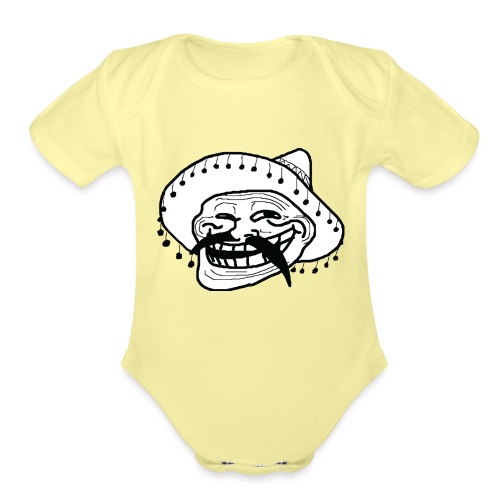mexican - Organic Short Sleeve Baby Bodysuit