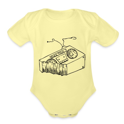 FTRLogoBlack png - Organic Short Sleeve Baby Bodysuit