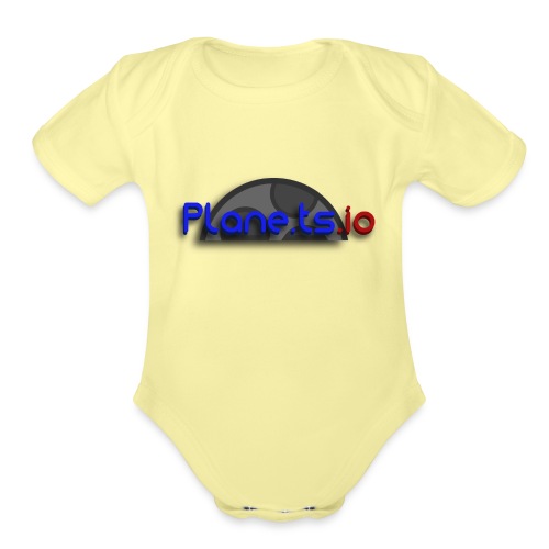 biglogo - Organic Short Sleeve Baby Bodysuit