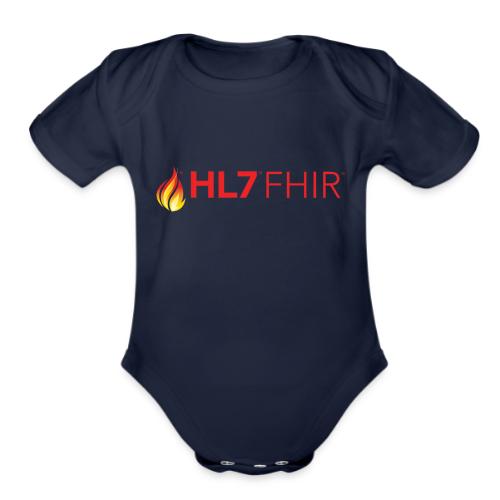 HL7 FHIR Logo - Organic Short Sleeve Baby Bodysuit