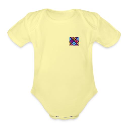 decoration - Organic Short Sleeve Baby Bodysuit