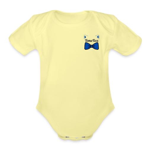 TomoTees Logo - Organic Short Sleeve Baby Bodysuit