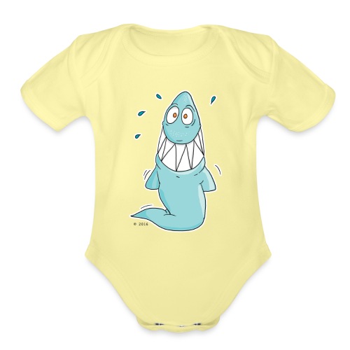 Shark Kids T-Shirt - Organic Short Sleeve Baby Bodysuit