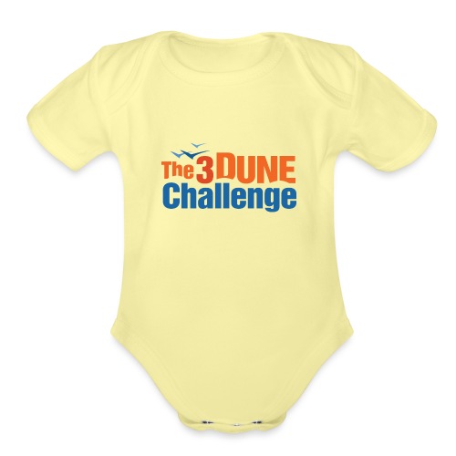 The 3 Dune Challenge - Organic Short Sleeve Baby Bodysuit
