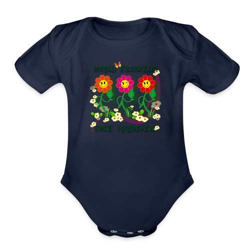 One Garden - Organic Short Sleeve Baby Bodysuit