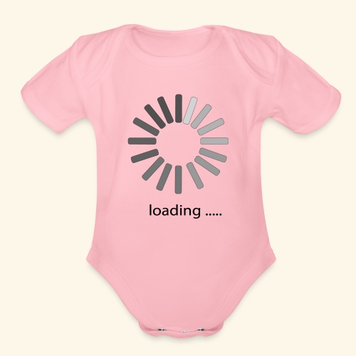 poster 1 loading - Organic Short Sleeve Baby Bodysuit