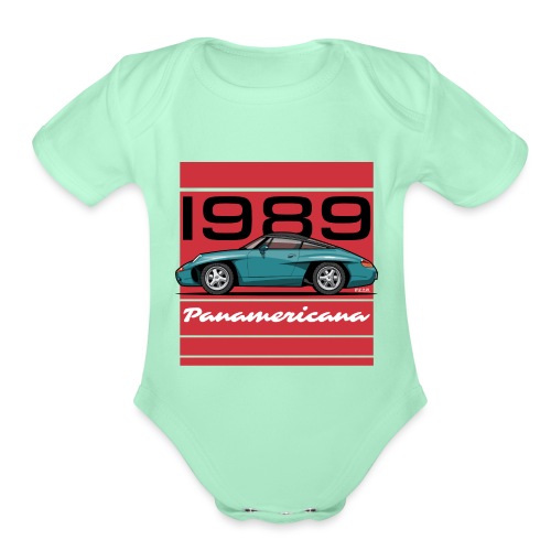 1989 P0r5che Panamericana Concept Car - Organic Short Sleeve Baby Bodysuit