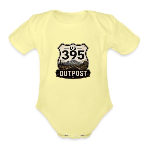 395 Outpost Shield - Organic Short Sleeve Baby Bodysuit