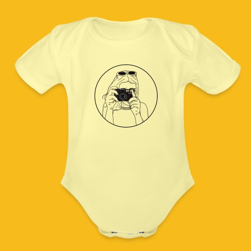 Point and Shoot! - Organic Short Sleeve Baby Bodysuit