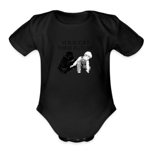 Your Gift, Their Future - Organic Short Sleeve Baby Bodysuit