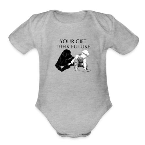 Your Gift, Their Future - Organic Short Sleeve Baby Bodysuit
