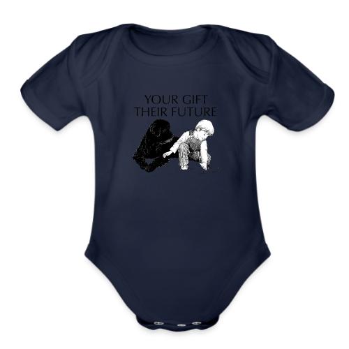 Your Gift, Their Future - Organic Short Sleeve Baby Bodysuit