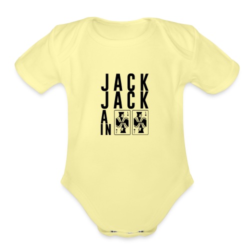 Jack Jack All In - Organic Short Sleeve Baby Bodysuit