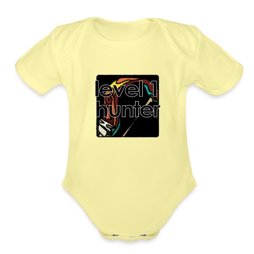 Warcraft Baby: Level 1 Hunter - Organic Short Sleeve Baby Bodysuit