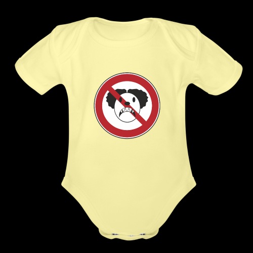 No Killer Clowns - Organic Short Sleeve Baby Bodysuit