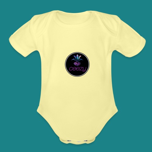 Outerspace - Organic Short Sleeve Baby Bodysuit
